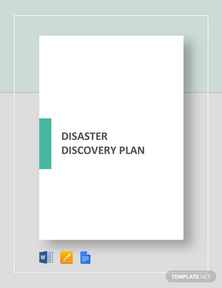 Free 8 Disaster Recovery Plan Templates In Google Docs Ms Word Pages Pdf