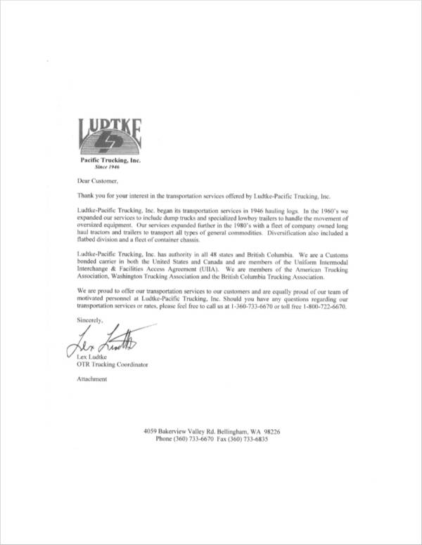 We appreciate your business and welcome you to our long list of satisfied and much valued customers. FREE 7+ Introduction Letter to Clients Samples and Templates in PDF