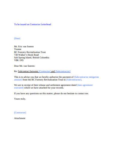 Free 10 Contractor Letterhead Samples In Pdf Ms Word