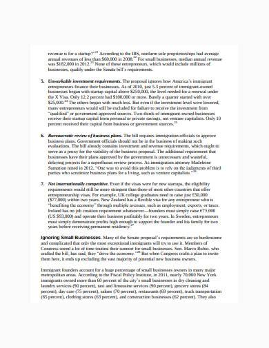 Free 9 Immigration Business Plan Samples In Pdf Ms Word