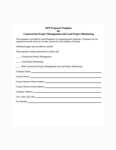 Free 10 Construction Business Proposal Samples In Pdf Ms Word Pages Google Docs