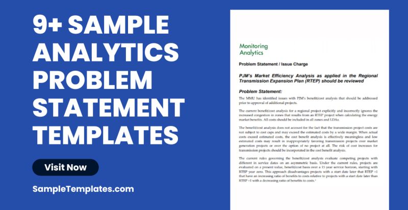 8 Free Analytics Problem Statement Samples To Download - Gradient Arts - Creative 8K Collection