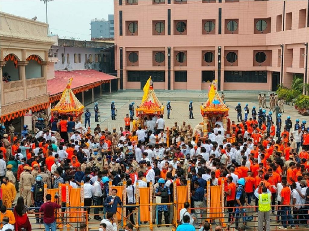 Jagannathji's rathyatra, Lord will be seated in the sanctum sanctorum today - Vimarsana News