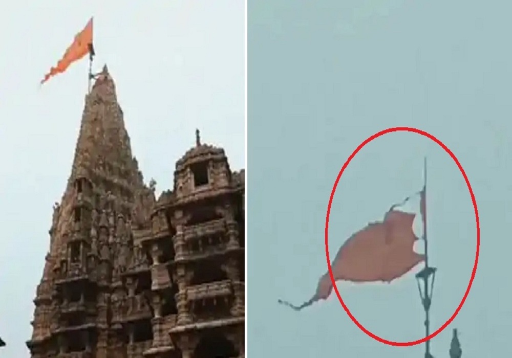 Pakistan drops 156 powerful bombs on safe Dwarka temple in just 20 minutes despite lightning - Vimarsana News