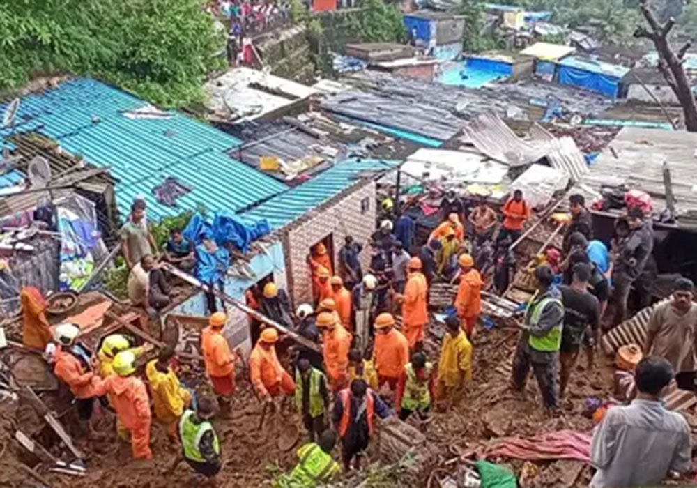 Landslides kill 30 people in Mumbai - Vimarsana News