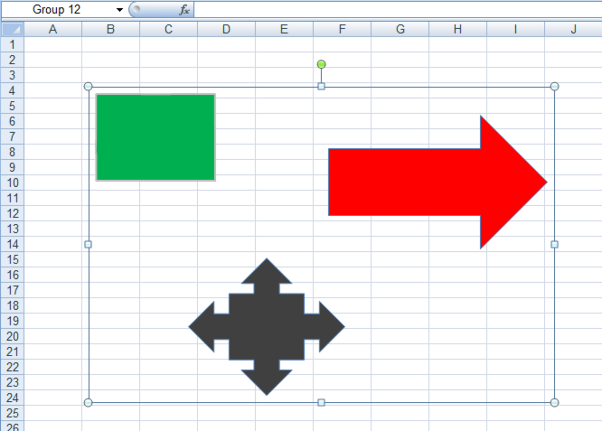 renaming reordering and grouping shapes in excel 2007 and 2010 turbofuture