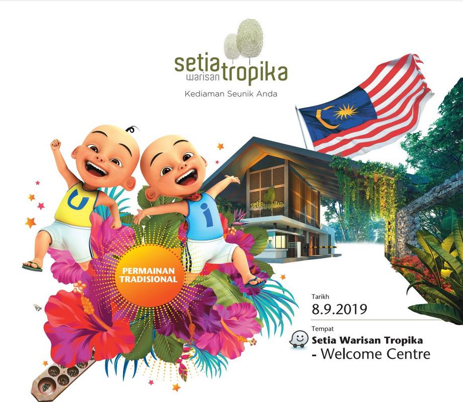 Bring your kids to play traditional games with upin & ipin at this fun