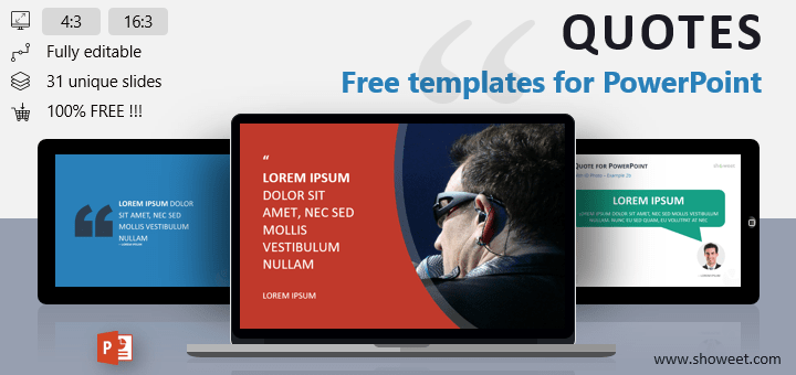 Powerpoint Templates For Quotes Showeet Com