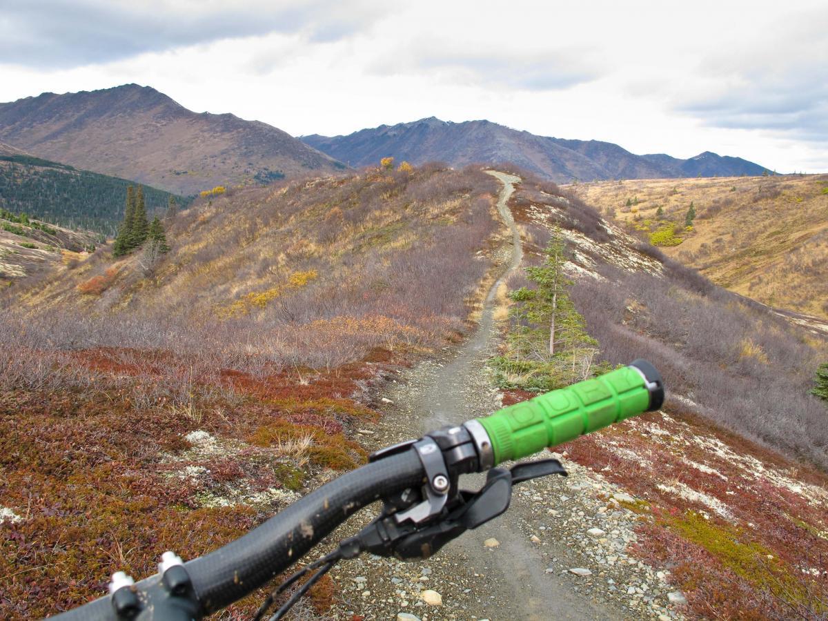 Resurrection pass is a 39 mile trail that extends from hope to cooper landing with a high point of 2600' at the pass. Resurrection Pass Mountain Bike Trail in Cooper Landing