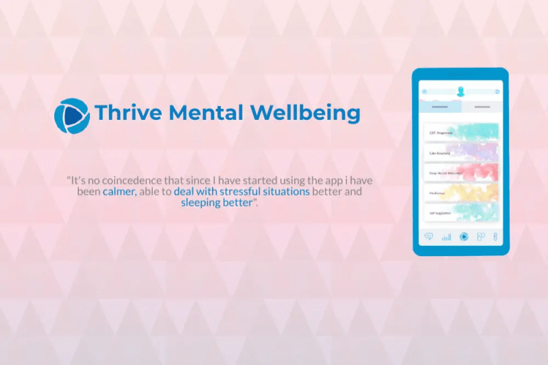 Thrive Mental Wellbeing - Artistic Landscape Background - Full HD