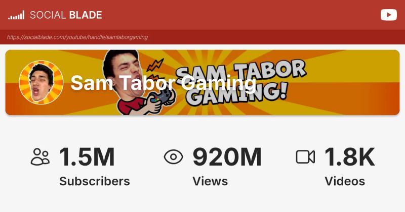 Sam Tabor Gaming Youtube - 4K Nature Wallpapers for Desktop