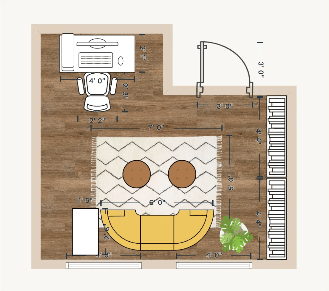 Study Layouts And Floor Plan Ideas - Professional Retina Vintage Patterns | Free Download