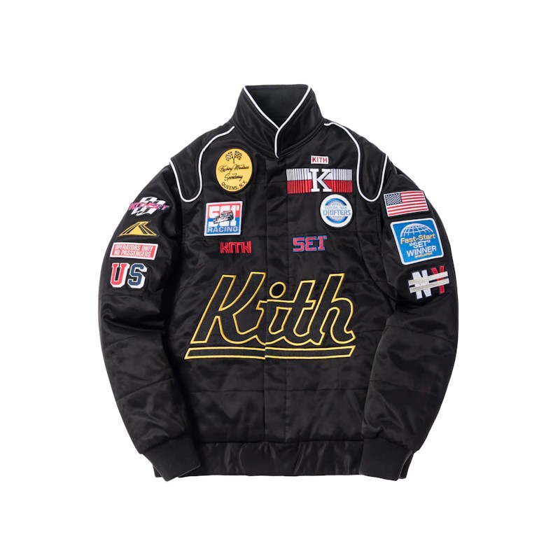Kith Racing Red Jacket - Perfect Gradient Picture - Ultra HD