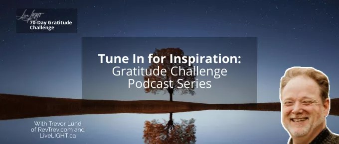gratitude challenge podcast
