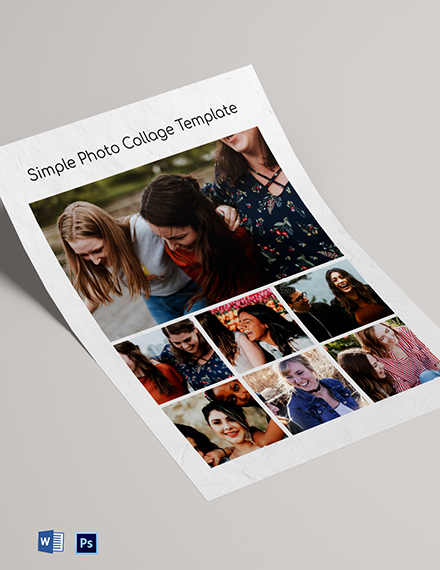 In this area published psd files (photoshop document) is designed in a very creative and modern look as users required. 82 Photo Collage Templates Free Downloads Template Net