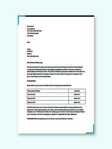 Application Letter To Purchase Goods Sample Request Letter For Purchase Of Material