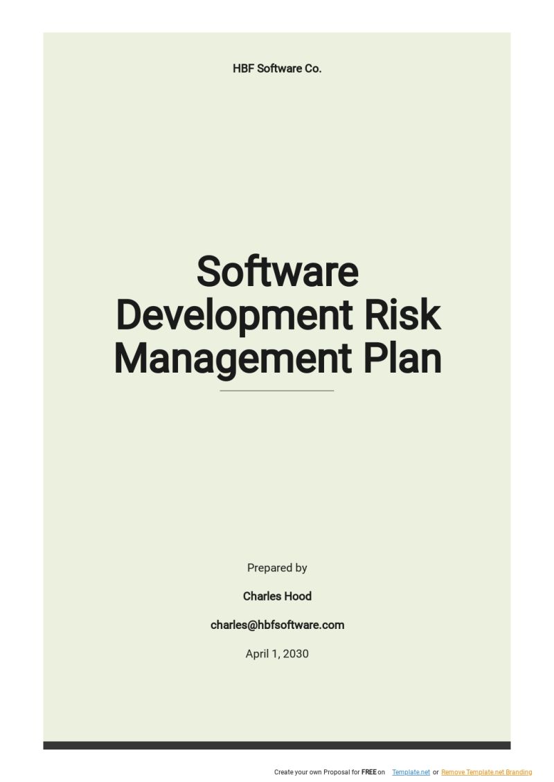 Software Development Plan Pdf Software Development Risk Management - Space Photo Collection - 8K Quality