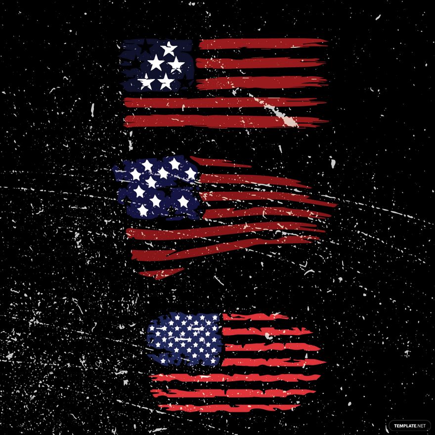 Find & download free graphic resources for american flag. Free Tattered American Flag Vector Eps Illustrator Jpg Png Svg Template Net