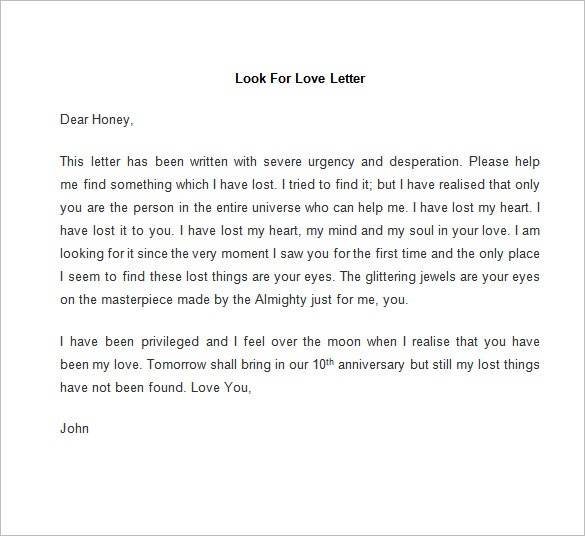 52 Love Letter Templates Doc Free Premium Templates
