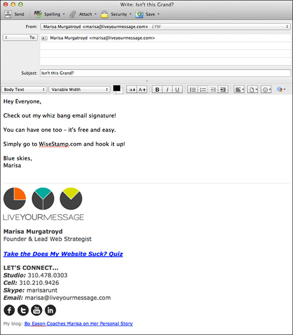 19 Outlook Email Signature Templates Samples Examples Formats Free Premium Templates