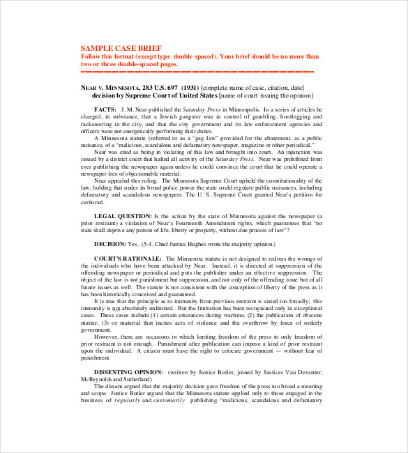 Case Template 11+ Free Word, PDF, PSD Documents Download