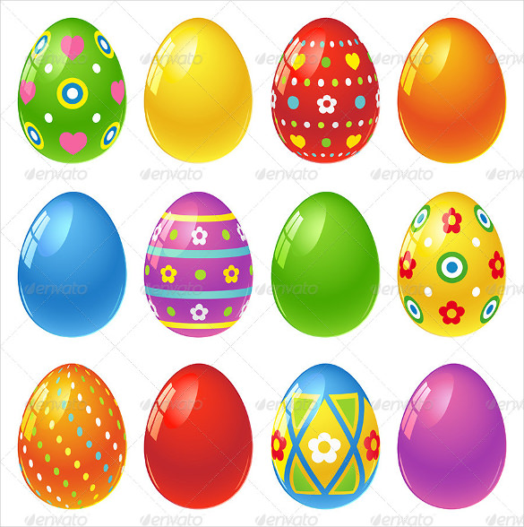 Easter egg template