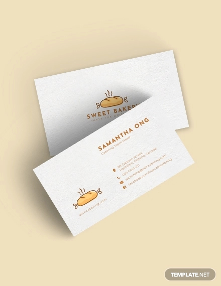 20 Bakery Business Card Designs Templates Psd Ai Indesign Eps Free Premium Templates
