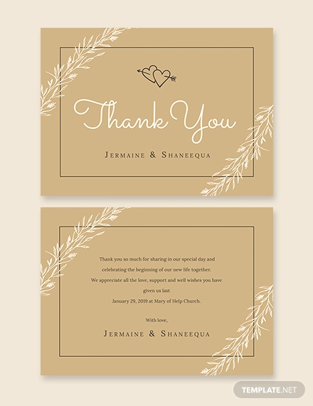 9 Rustic Card Templates Ai Ms Word Photoshop Free Premium Templates