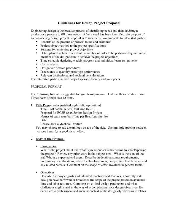 The findings of the research and analysis have led to . 11 Engineering Project Proposal Templates Pdf Word Pages Free Premium Templates