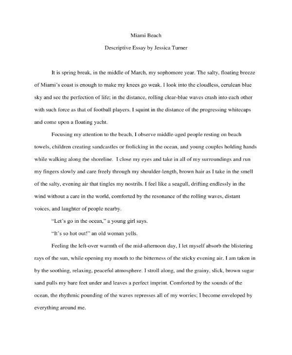 Learn the definition of what a descriptive text is and how to write a thesis. 11 Free Descriptive Essay Templates Pdf Doc Free Premium Templates