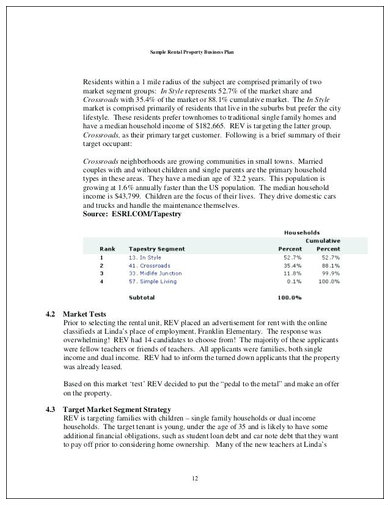 Rental Business Plan Templates Google Docs Ms Word Pages Pdf Free Premium Templates