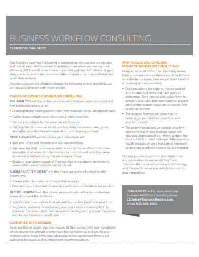 6 Business Workflow Templates Pdf Free Premium Templates