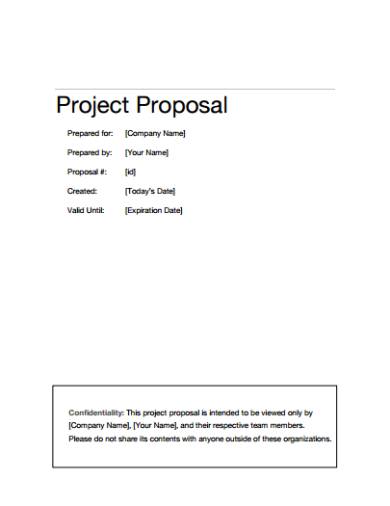10 Business Project Proposal Templates Sample Example Format Free Premium Templates