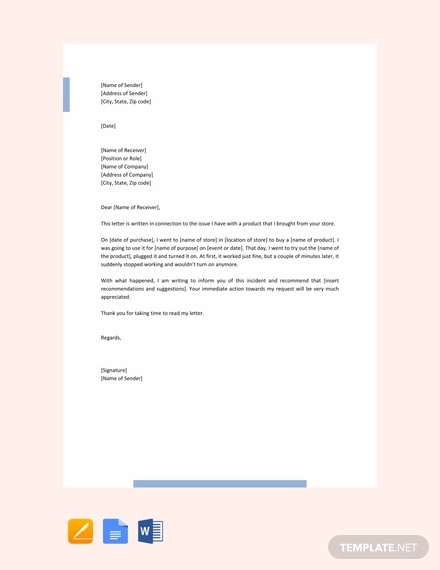 Formal Letter Sample Template 74 Free Word Pdf Documents Download Free Premium Templates