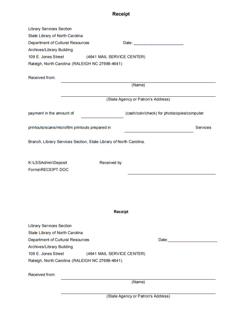 50 Receipt Samples Format Examples 2023 - Desktop Landscape Arts for Desktop