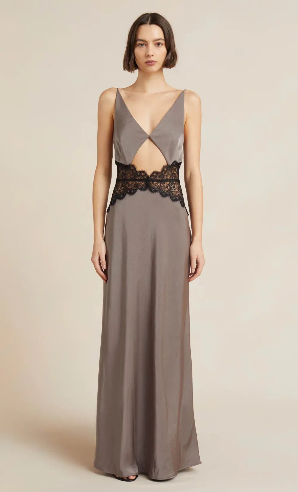 Bec & bridge camille dress pewter size 6