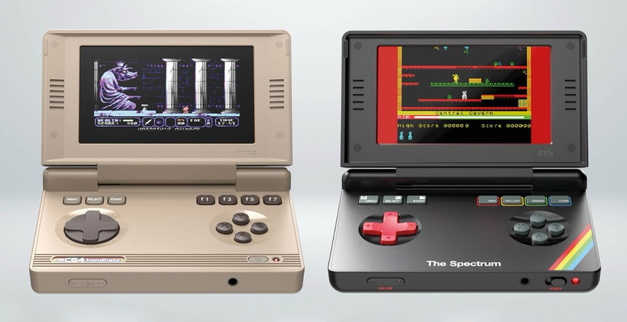 The C64 & ZX Spectrum Clamshell Handhelds — Retro Gaming Reimagined Like Nintendo Portables (2026)