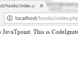 Codeigniter Hooks Tpoint Tech