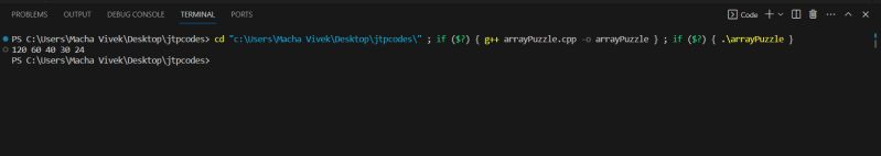 C Program For Product Array Puzzle Tpoint Tech - Premium Ocean Art Gallery - Ultra HD