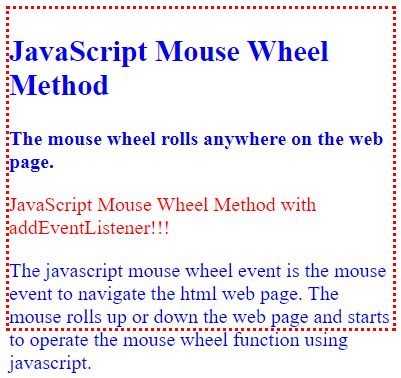 Javascript Onwheel Mouse Event Tpoint Tech - Ocean Pictures - Beautiful Retina Collection