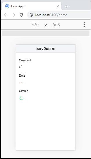 Ion Spinner Component Ionic 2 - Full HD Geometric Wallpapers for Desktop