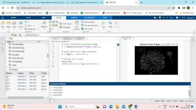 Edge Detection Using In Built Function In Matlab Geeksforgeeks - Premium Gradient Art - 4K