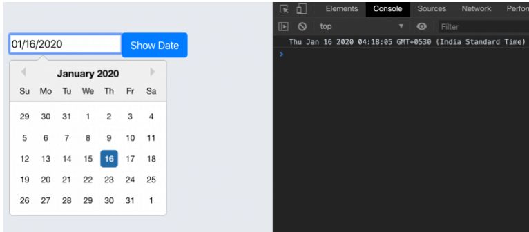 Headless Ui Date Picker For React Apps R Javascript - Beautiful Dark Image - HD