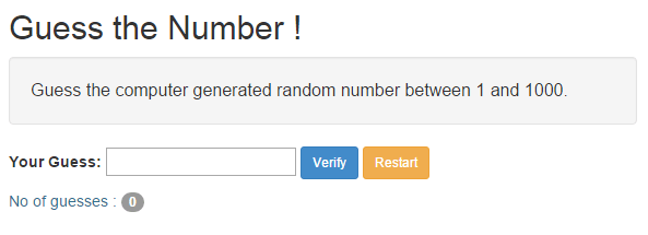There are two categories of random numbers — “true” random numbers and pseudorandom numbers — and the difference is important for the security of. How To Create A Customary Hello Angular App Guess The Number Tutorialedge Net
