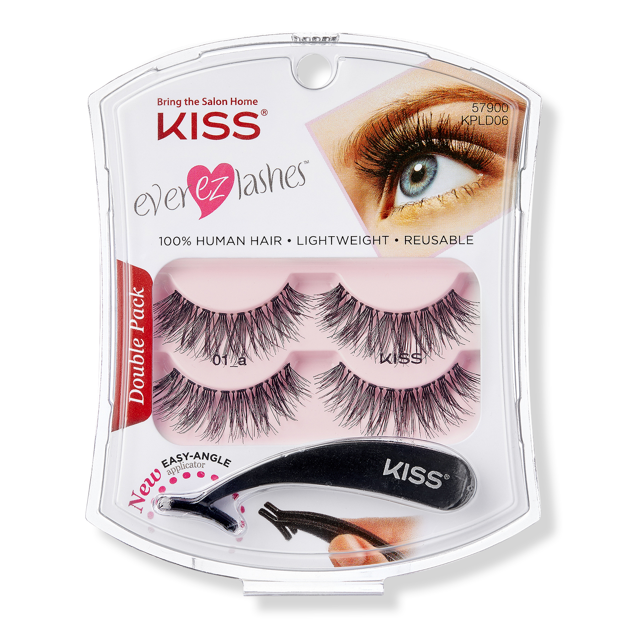 Kiss Ever Ez Lashes Double Pack 01 Ulta Beauty