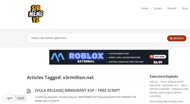 V3rmillion Roblox Gui Scripts Work On Level 2 Night Mode Script Forums 