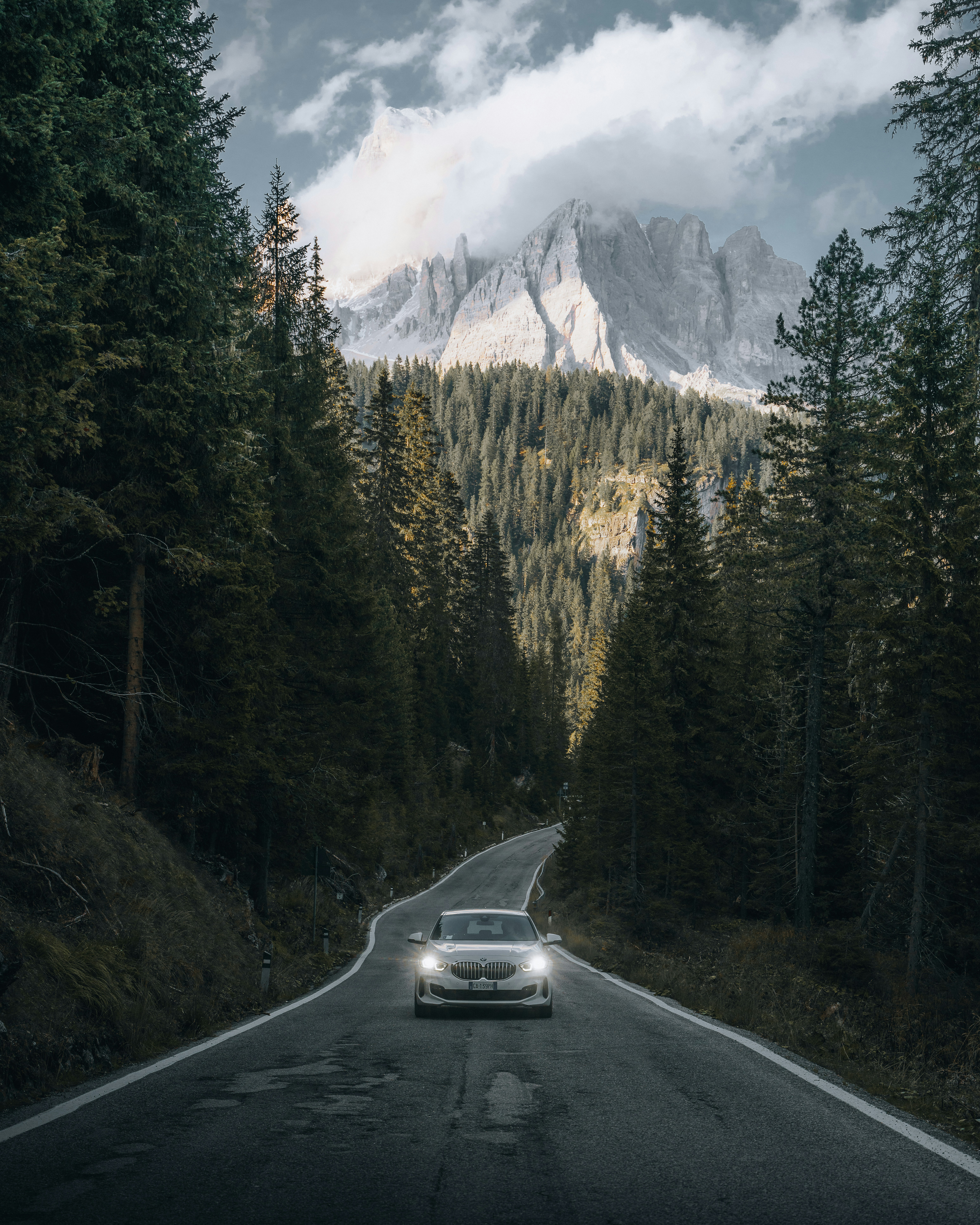 Car on road pictures