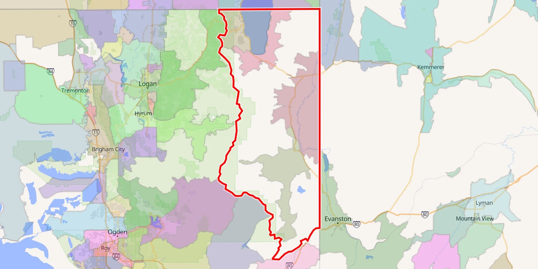 Rich County UT Zip Code Map 4 Zip Codes US Map Guide Utah Rich County Zip Codes.webp