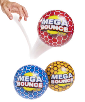  Jumbo Super Bouncy Balls Pack Of 12 2 35 Inch Balls For Kids In Bright Assorted Multi Colors For Birthday Party Favors And Carnival Prizes In Bulk Bedwina Toys Games A Super Ball or Superball is a toy bouncy ball based on a type of synthetic rubber invented in 1964 by chemist Norman StingleyIt is an extremely elastic ball made of Zectron which contains the synthetic polymer polybutadiene as well as hydrated silica zinc oxide stearic acid and other ingredients.