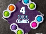 Simpl Dimpl A Fidget Keychain That Pops